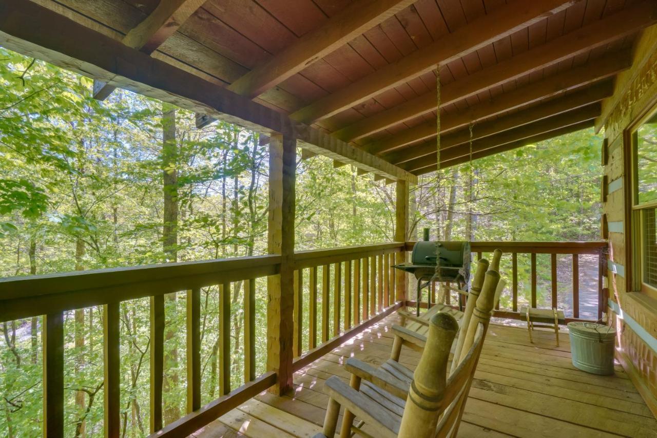 Gatlinburg Cabin With Hot Tub About 6 Mi To Downtown! المظهر الخارجي الصورة